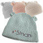 Preview: Baby Bio Stickmütze aus Baumwolle 6-24 M mit Motiv & Namen bestickt