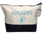 Preview: Canvas Tasche mit Namen/Sternzeichen oder Motiv bestickt