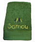 Preview: CLASSIC Duschtuch 70x140 mit Namen/ Motiv bestickt