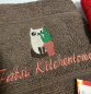 Preview: Küchenhandtuch aus Baumwolle 50x50 mit Namen/ Motiv bestickt