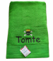 Preview: CLASSIC Duschtuch 70x140 mit Namen/ Motiv bestickt