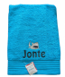 Preview: CLASSIC Duschtuch 70x140 mit Namen/ Motiv bestickt
