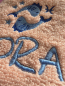 Preview: BiO - Handtuch 50x100 mit Namen/ Motiv bestickt