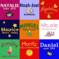 Preview: Kinder T-Shirt mit Motiv & Name bestickt