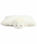 Preview: 2in1 Kuscheltier-Kissen Schaf oder Bär (40cm) mit Motiv/Name & Datum bestickt