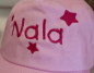 Preview: Kinder-CAP ab 6J mit Motiv / Namen bestickt