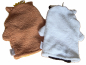 Preview: Hand-Waschlappen Tier 16x21cm mit Namen bestickt