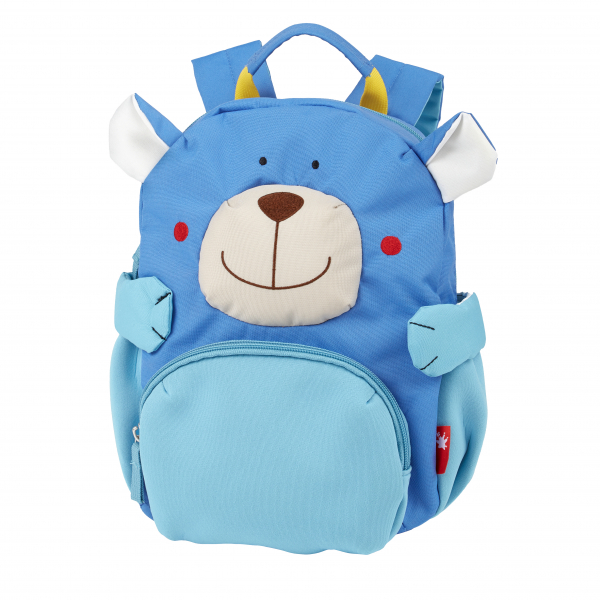 SigiKid Kinder-Pfötchen-Rucksack mit Namen bestickt