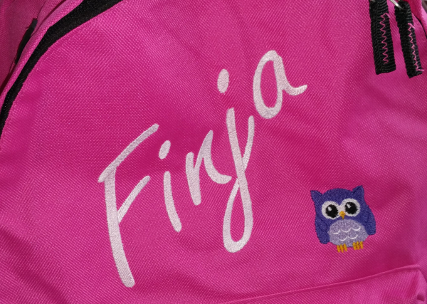 Kinder-Rucksack (groß) mit Namen / Motiv bestickt