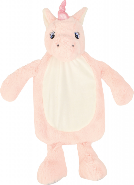 Wärmflaschenüberzug/Schlenker- Einhorn oder Giraffe (60cm) mit Name & Datum bestickt