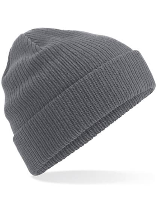BiO-Baumwolle Strickmütze (ab 12J - Erwachsene ) mit Motiv / Namen bestickt