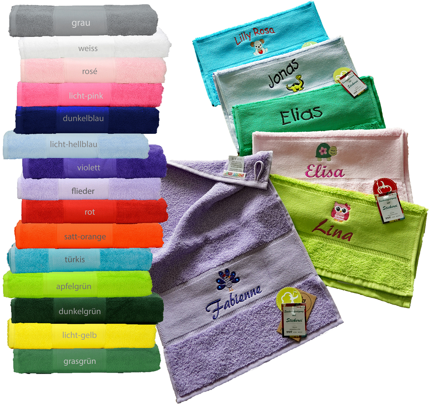 Stick4me.de 4meHandtuch50x100mitNamen