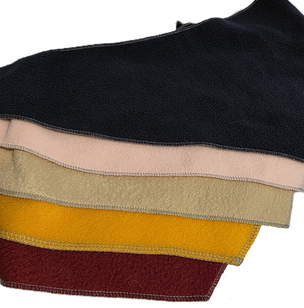 FLEECE Halstuch (Schal) mit Motiv / Namen