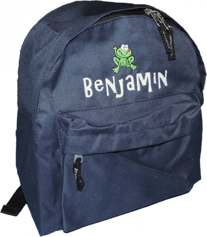 Kinder-Rucksack mit Namen / Motiv bestickt