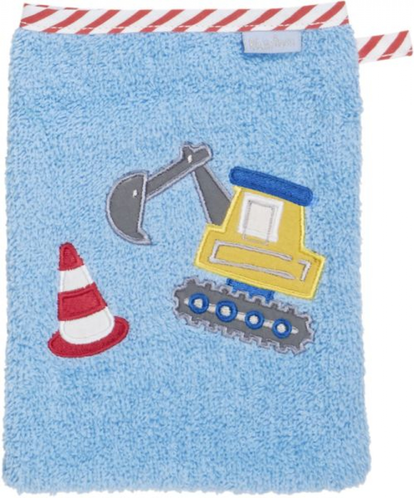 MOTIV Waschhandschuh 16x21cm mit Namen bestickt