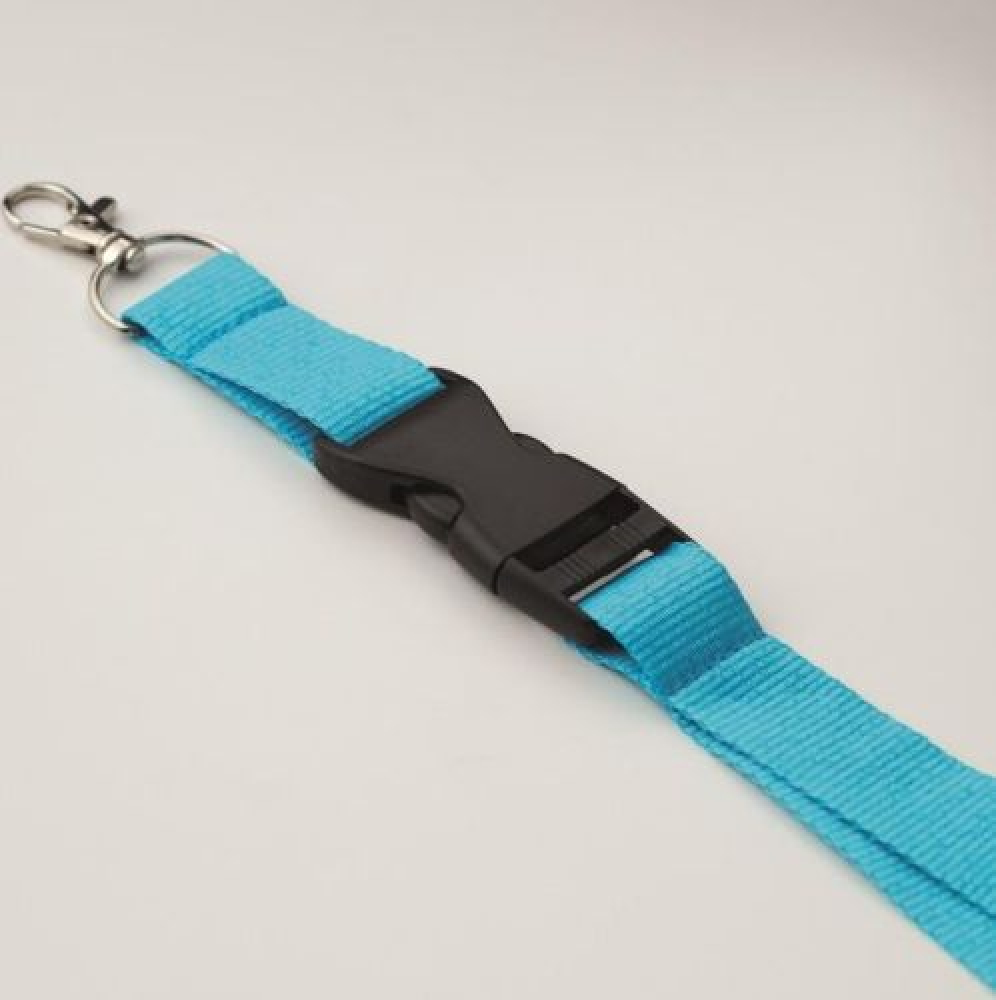 Lanyard 25mm mit Karabiner Name bestickt