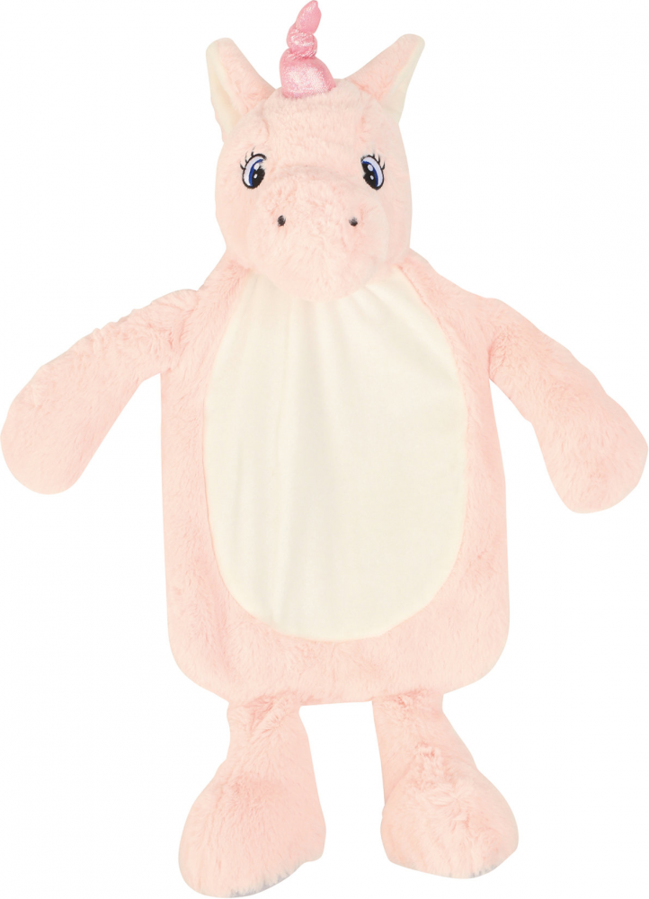 Wärmflaschenüberzug/Schlenker- Einhorn oder Giraffe (60cm) mit Name & Datum bestickt
