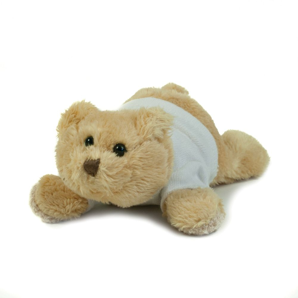 Mini-Teddy (Magnet oder Anhänger) mit Monogramm/Namen bestickt