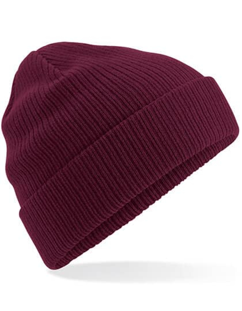 BiO-Baumwolle Strickmütze (ab 12J - Erwachsene ) mit Motiv / Namen bestickt