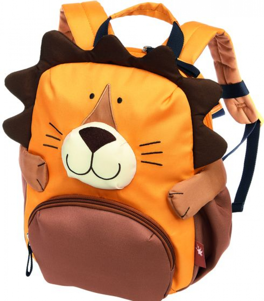 SigiKid Kinder-Pfötchen-Rucksack mit Namen bestickt