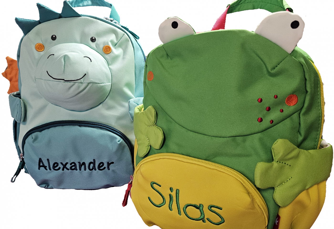 SigiKid Kinder-Pfötchen-Rucksack mit Namen bestickt